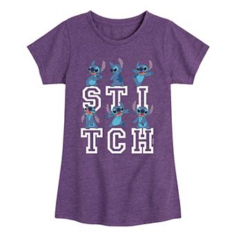 Disney's Lilo & Stitch Girls 7-16 Poses Graphic Tee
