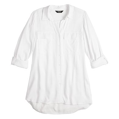 Women's Simply Vera Vera Wang Utility Shirt