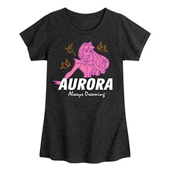 Disney's Princesses Girls 7-16 Aurora Dreaming Graphic Tee