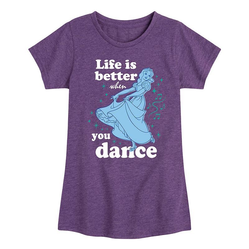 Disney's Princesses Girls 7-16 Snow White Dance Graphic Tee, Girl's, 
