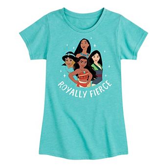 Disney's Princesses Girls 7-16 Royally Fierce Graphic Tee