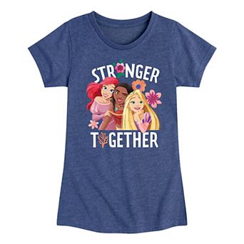 Disney's Princesses Girls 7-16 Stronger Together Graphic Tee