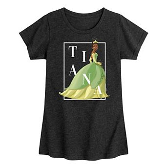 Disney's Princesses Girls 7-16 Tiana Box Graphic Tee