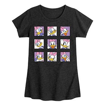 Disney's Daisy Duck Girls 7-16 Emotions Graphic Tee