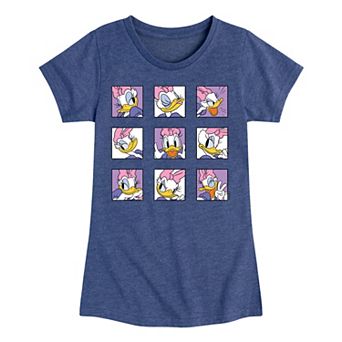 Disney's Daisy Duck Girls 7-16 Emotions Graphic Tee
