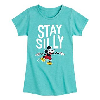 Disney's Mickey Mouse Girls 7-16 Mouse Stay Silly Graphic Tee