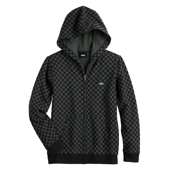 Vans check 2025 piece hoodie