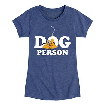 Disney's Mickey Mouse Girls 7-16 Dog Person Pluto Graphic Tee