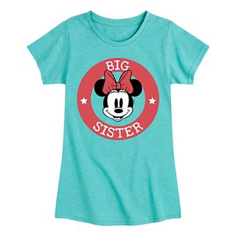 Disney's Minnie Mouse Girls 7-16 Big Sister Graphic Tee
