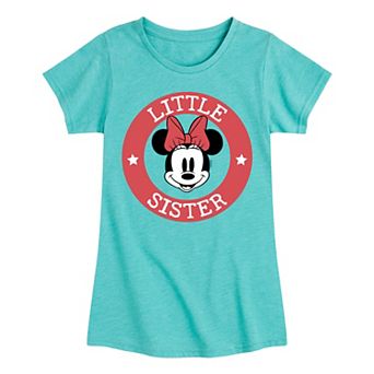 Disney's Minnie Mouse Girls 7-16 Little Sister Graphic Tee