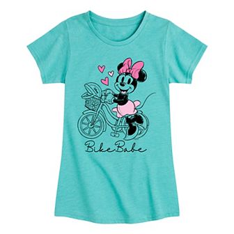 Disney's Minnie Mouse Girls 7-16 Bike Babe Minnie Graphic Tee