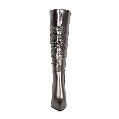 Rag & Co New Expression Women's Metallic Heeled Boots