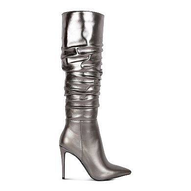 Rag & Co New Expression Women's Metallic Heeled Boots