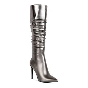 Rag & Co New Expression Women's Metallic Heeled Boots