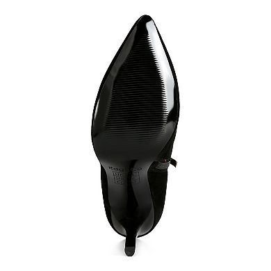 Rag & Co Sulfur Women's Suede Heeled Ankle Boots