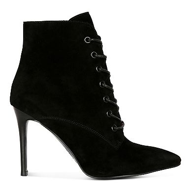 Rag & Co Sulfur Women's Suede Heeled Ankle Boots