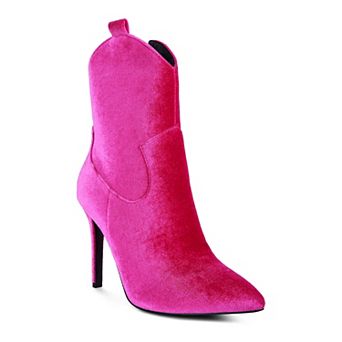 Rag & Co Nat Love Women's Heeled Cow Girl Boots