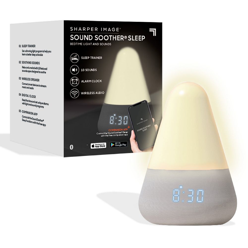 Sharper Image Soother Sleep Bedtime Light & Sound Machine