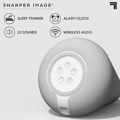Sharper Image Soother Sleep Bedtime Light & Sound Machine