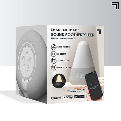 Sharper Image Soother Sleep Bedtime Light & Sound Machine
