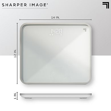 Sharper Image SpaStudio WiFi Smart Full-Body Composition Scale