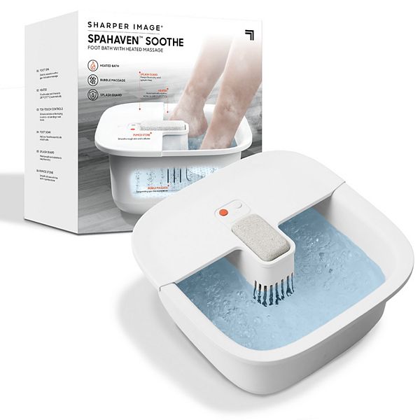 SHARPER IMAGE MASSAGER FOOT offers BATH HEATING WITH LCD