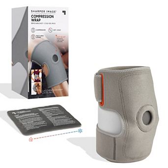 Sharper Image Compression Wrap With Removable Hot & Cold Gel Pack