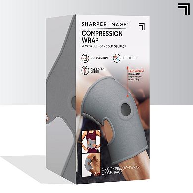 Sharper Image Compression Wrap With Removable Hot & Cold Gel Pack