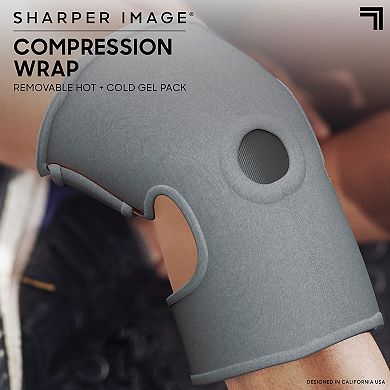 Sharper Image Compression Wrap With Removable Hot & Cold Gel Pack