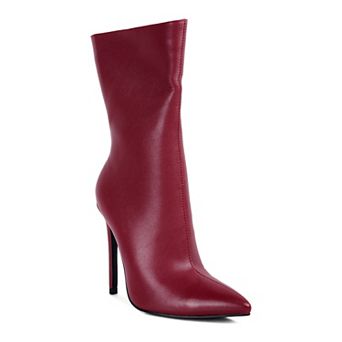 London Rag Micah Women's Stiletto High Ankle Boots
