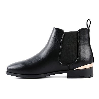 London Rag Plush Women's Chelsea Boots