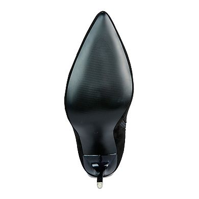 London Rag Atelier Women's Stretch Stiletto Boots