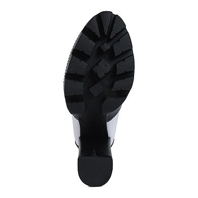London Rag Moos Women's Block Heel Boots