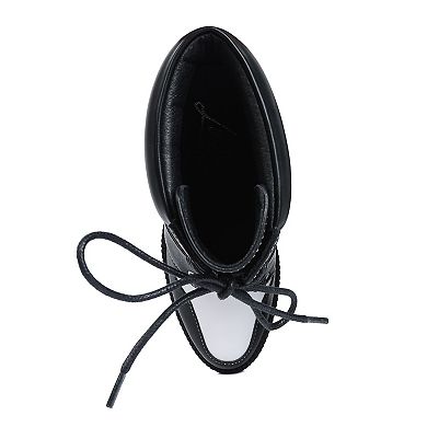 London Rag Moos Women's Block Heel Boots