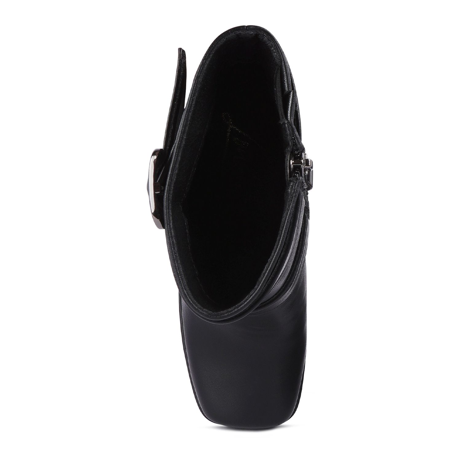 Bottines Hot Soles London Taille UK 8 - Talons Block - Simili Daim Noir - Neuf Sans Boîte