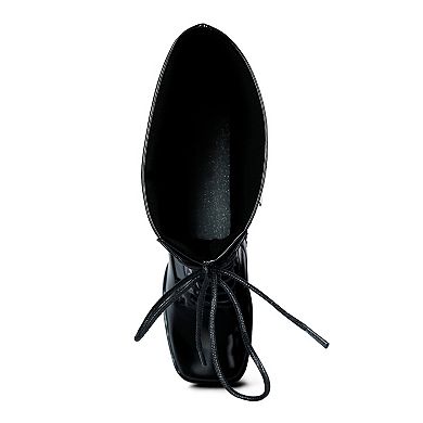 London Rag Snowflakes Women's High Heel Boots
