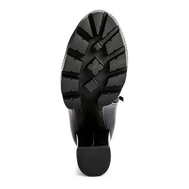 London Rag High Key Women's Block Heel Ankle Boots