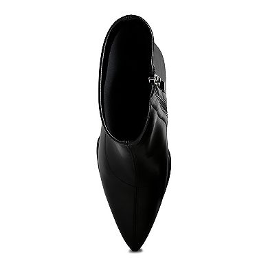 London Rag Dextra Women's High Heel Ankle Boots