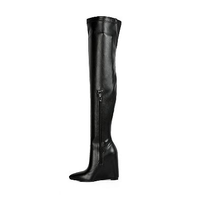 London Rag Leggy Lass Women's Over-The-Knee Boots