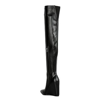 London Rag Leggy Lass Women's Over-The-Knee Boots