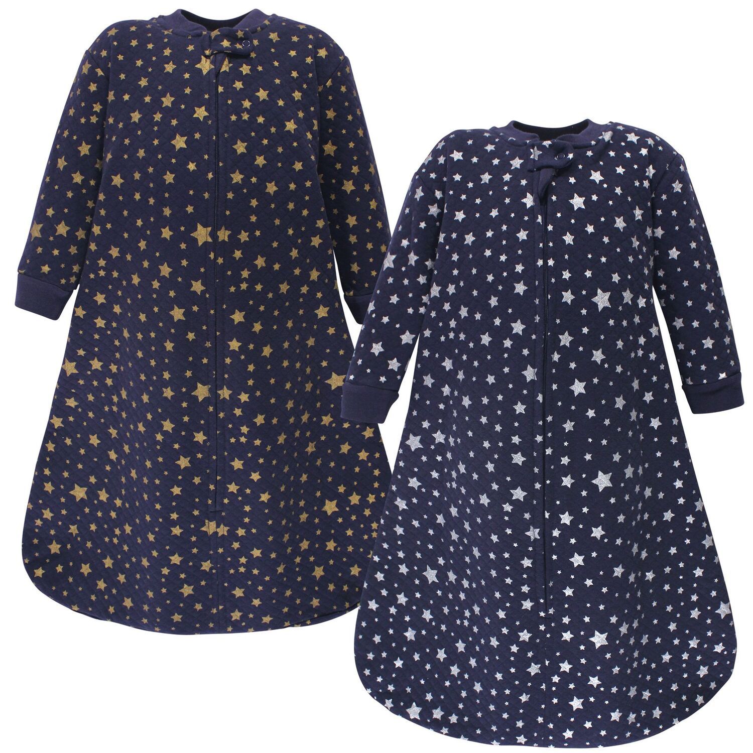 thumbnail image 2 of COOKY.D Baby & Toddler Flannel Sleeping Bag With Feet | Triple Zipper, Long Sleeve, Animal Print, For Ages 0-6 Years 2 of 13