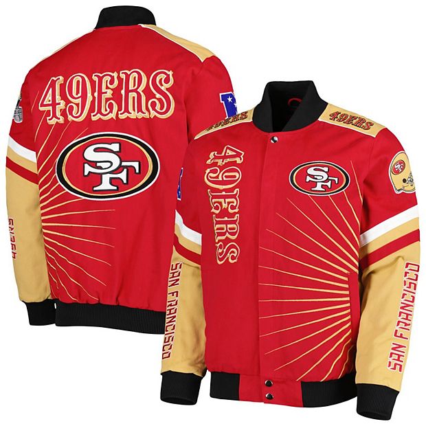 Men's San Francisco 49ers G-III Sports by Carl Banks Scarlet 5x