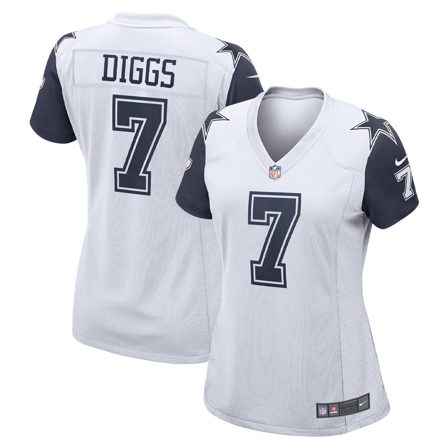 Nike Trey Lance Dallas Cowboys Men's Limited White 2nd Alternate Vapor  F.U.S.E. Jersey