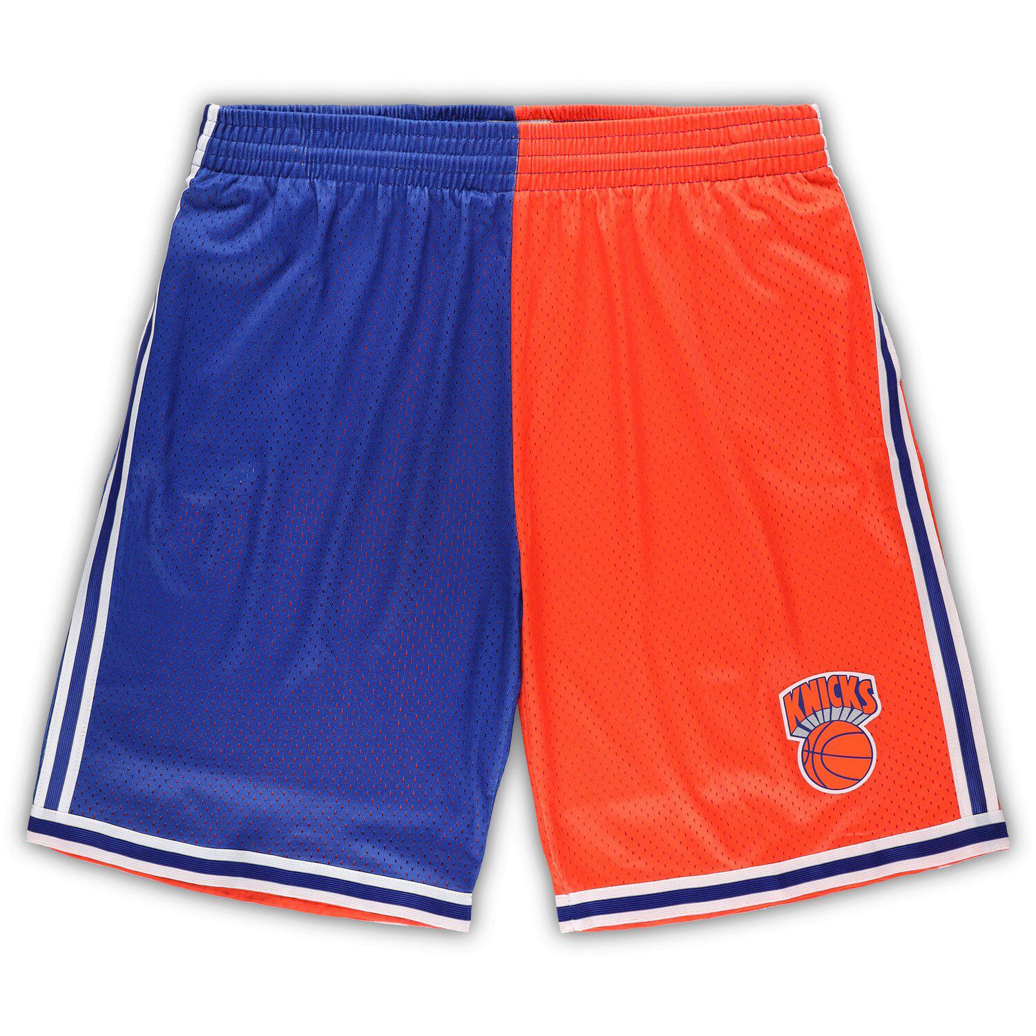 New York Knicks Hyper Hoops Swingman Short By Mitchell & Ness - Blue - Mens