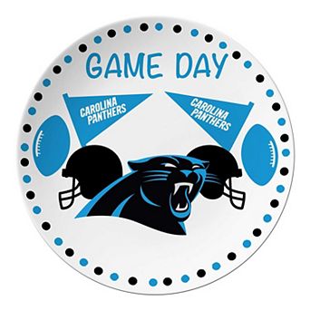Carolina Panthers Game Day Round Plate