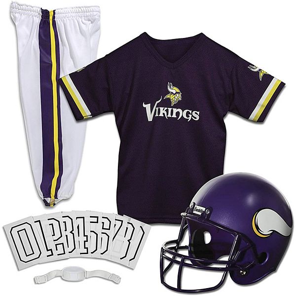 Junk Food clothing x NFL - Minnesota Vikings - Team Helmet - Kids crewneck  Fleece Sweatshirt for Boys and girls - Size Small