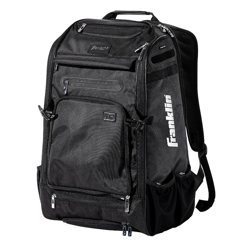 Franklin Sports MLB Traveler Elite Sport Equipment Backpack, Black
