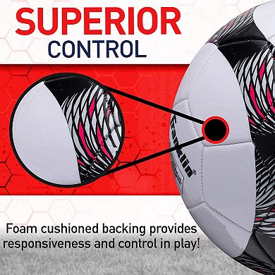 Franklin Sports MLS Pro Vent Size 3 Kids Soccer Ball with Air Pump Included