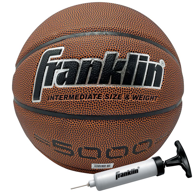 Franklin Sports 28.5-Inch Official Size Indoor Womens Basketball, Lt Brown