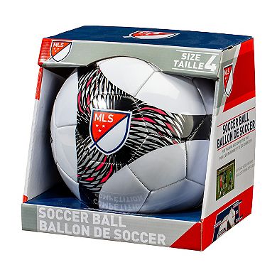 Franklin Sports MLS Pro Vent Size 4 Kids Soccer Ball with Air Pump Included